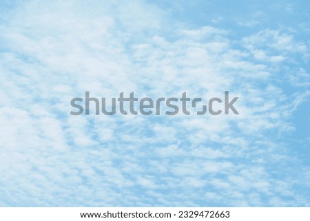 Sky with moving clouds - Design background with free space