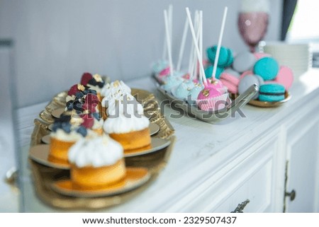 candy bar, sweet table, buffet, birthday party, cupcakes, lollipops