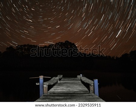 Star trails in South West Australia