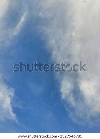 Blue sky background, blue sky photo, clear blue sky