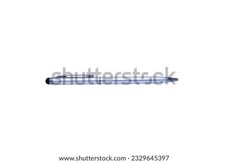 White background pen die cut Royalty-Free Stock Photo #2329645397