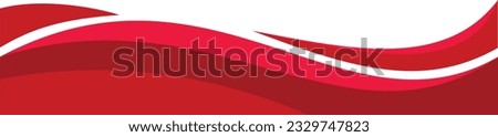 Curved Header and Footer Element Royalty-Free Stock Photo #2329747823