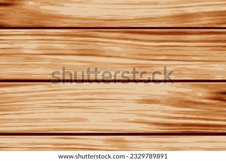 Realistic Mahogany wooden vector background. Brown wooden wall, plank, table or floor surface. Cutting chopping board. Wood texture.