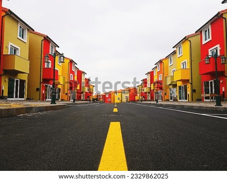 Swiss Village, a free tourist destination located in Jocheon-eup, Jeju Island. It is said to have recreated the town of Switzerland. An exotic, discriminatory, multi-colored place.