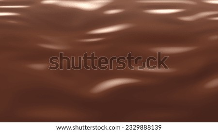 Coffee chocolate brown color iquid drink texture background.  Royalty-Free Stock Photo #2329888139