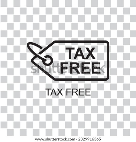 tax free icon , business icon