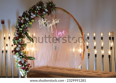 photoshoot background for newly wed couple