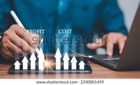 Businessman is an economically savvy venture that maximizes profit with low costs, smart investments, efficient accounting, and strategic financial management in order to achieve high earnings. Royalty-Free Stock Photo #2330001459