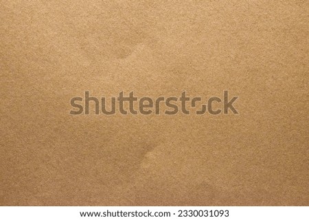 Brown cardboard for in background