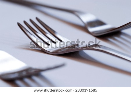 image of forks on table