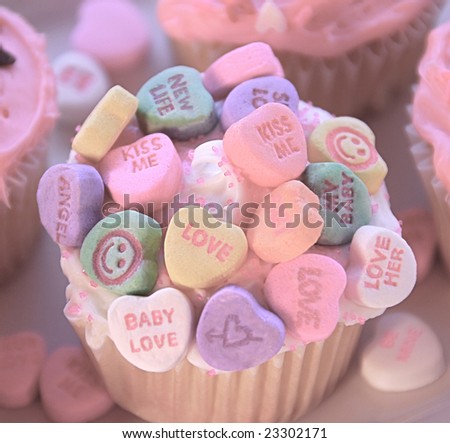 Valentine Baby Cupcake