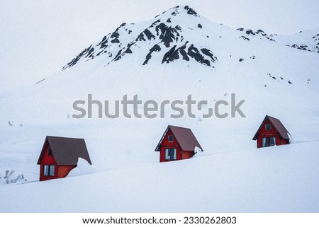 Alaska, Hatcher's Pass, snow, winter, nature, landscape, outdoor