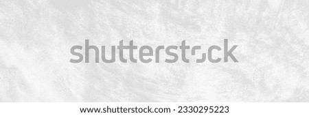 Old white mortar wall background. Stone plastered stucco wall. Color gray grunge cement backgrounds. Raw concrete texture. top view. banner. 