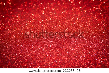 abstract defocused red background, christmas