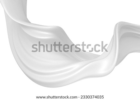 White milk or yogurt cream. Abstract liquid Royalty-Free Stock Photo #2330374035