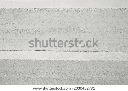 Aerated concrete blocks lie on top of each other. Royalty-Free Stock Photo #2330452791