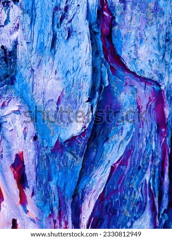 Colourful purple pink textures timber artworks