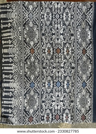 Lao silk pattern, Lao skirt background.