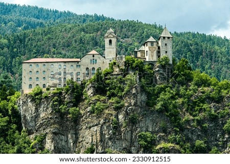 Monastery of Sabiona (Kloster Säben), Bolzano. Italy. Royalty-Free Stock Photo #2330912515