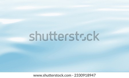 Blue color clear water ripple surface texture background.
