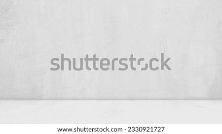 Floor Wall Concrete White Background Empty Bar Desk Gray Table Room Pattern Texture 3d Kitchen Bg Scene Space Interior Marble Template Mockup Cement Podium Cosmetic Gradient Light Shadow Loft Platform