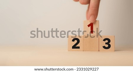 Number 1 on the podium with number 2, 3 of wooden building blocks. Ranking, business strategy, leader market, competitive advantage, benchmarking concept. Winner, leader, target achievement, success. Royalty-Free Stock Photo #2331029227