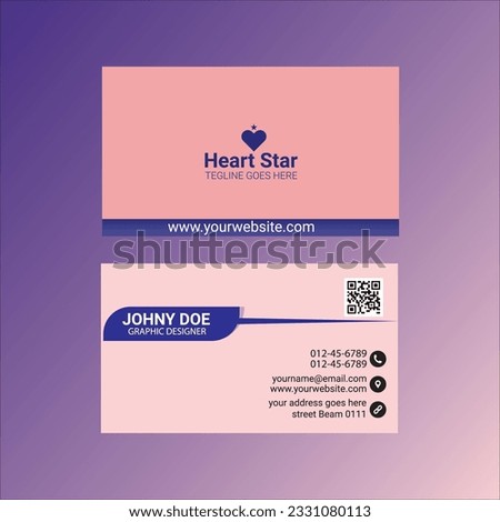 Business Card, Visiting Card, Business Information