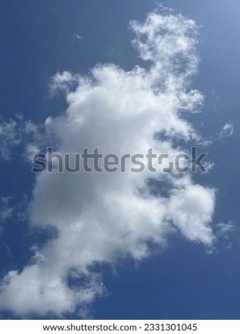 Cloud cumulus UK cloud picture