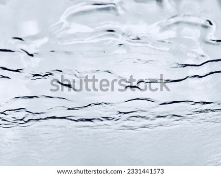 Gray bubble on glass background artwork