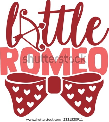 Little Romeo - Valentines Day Design