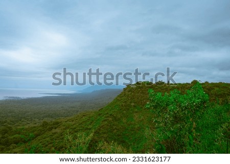 Wide view of Ngorongoro Crater Landscape