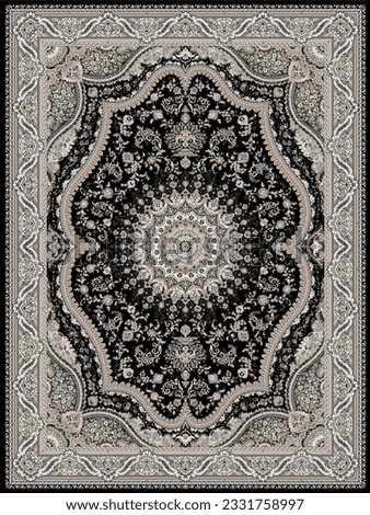 carpet rug design vintage old background