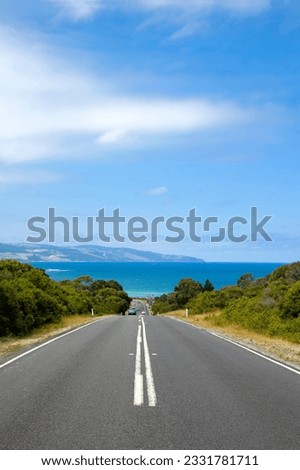 On the south-east coast of Australia, the Great Ocean Road provides tourists with spectacular views and scenery.