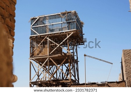Picture of a pigeon house