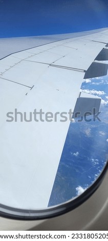 pictures from the window of the plane