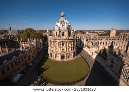 Radcliffe Camera and part of All Souls College in Oxford , Oxfordshire, England. Royalty-Free Stock Photo #2331831623