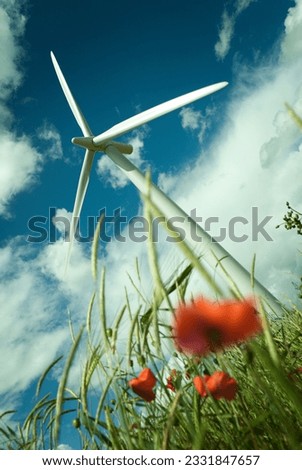 Wind Turbine in a Poppy Field. See my galllery for more.