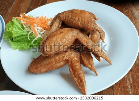 Fried Chicken Wings Thai Food