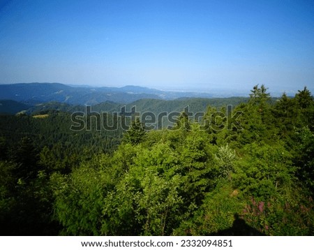 Europe , Germany , the Schliffkopf mountain peak in the Black Forest