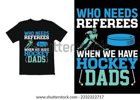Hockey t shirt design vector, Hockey t shirt graphics for print in shirt, mug, hat etc