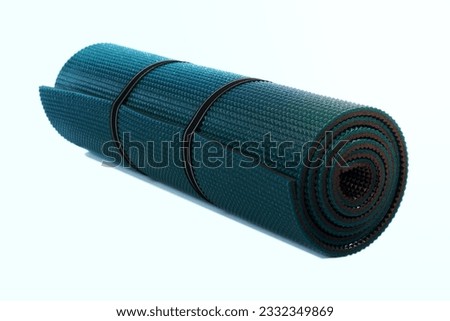 Exercise Mat, isolated over white background