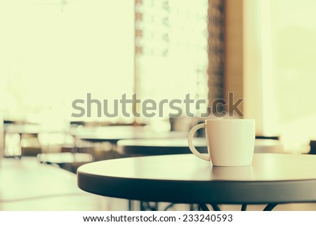 cappuccino cup - vintage effect style pictures