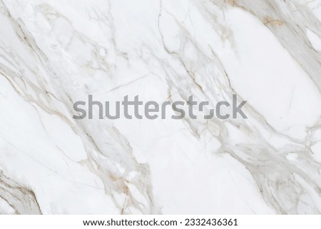 Luxury White Marble texture background. Panoramic Marbling texture design for Banner, invitation, wallpaper, headers, website, print ads, packaging design template. White Grey onyx marble Royalty-Free Stock Photo #2332436361