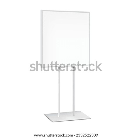 PLACARD-MOCKUP Stock Vector Images - Avopix.com