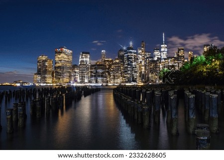Brooklyn Bridge Park at Night