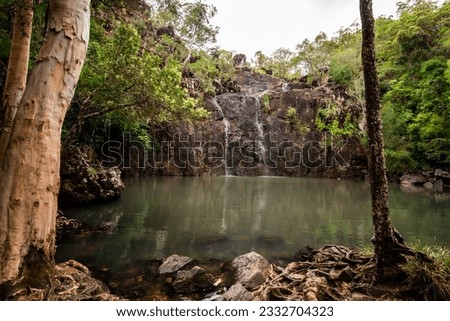 water falls at Cedar Creek, Queensland