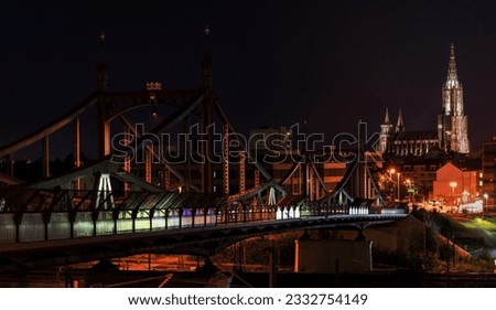 City Bridge Representation during Nigh Time Royalty-Free Stock Photo #2332754149