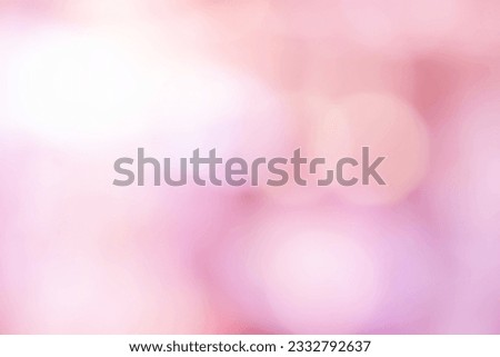 Abstract blur bokeh light pink pastel color for wallpaper background.