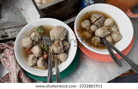 Bakso, Bakso is a typical food from Indonesia which is very tasty