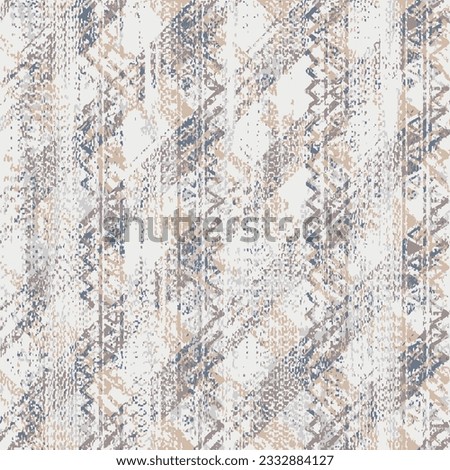 Vector fabric texture. Distressed texture of weaving fabric. Grunge background. Abstract paisley vector illustration. Overlay to create interesting effect and depth. Natural  isolated on white. EPS10. Royalty-Free Stock Photo #2332884127